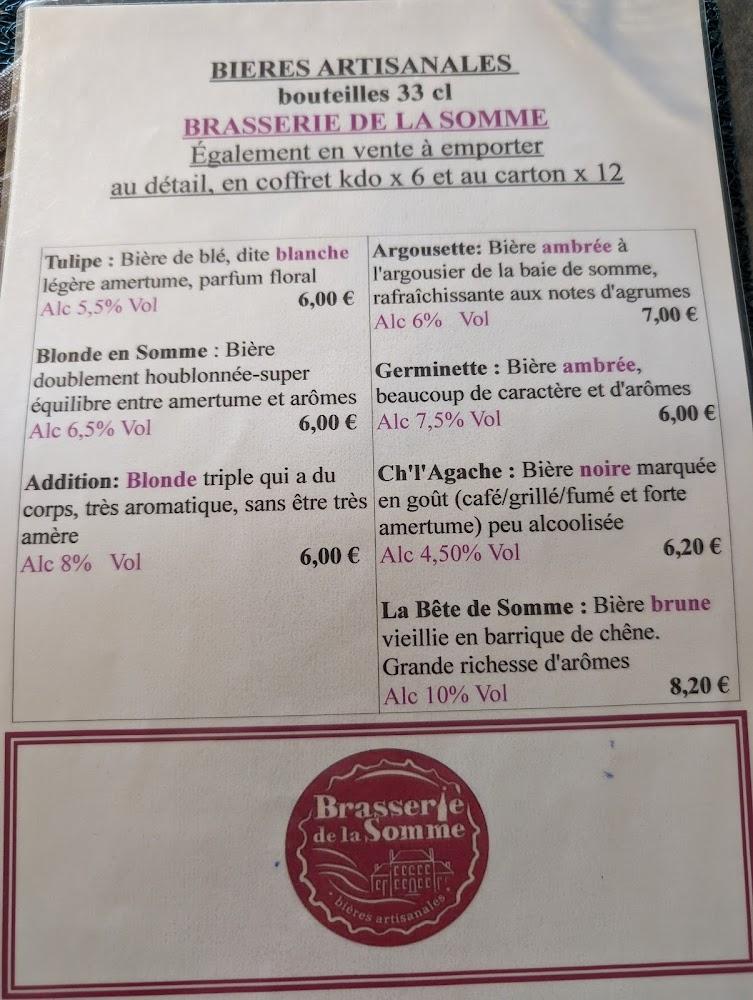 La Gare Aux Gourmets - Menu Image 3